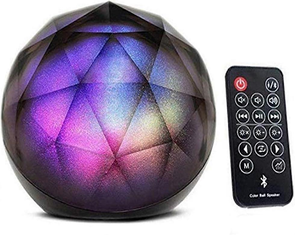 Wireless Mini Colorful Crystal Portable Bluetooth Speakers