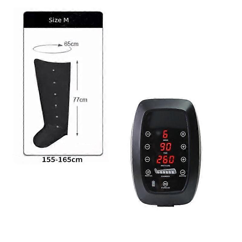 Syeosye 6 تجويف ضغط الهواء مدلك الساق الدورة الدموية القدم العلاج بالضغط الهواء تعزيز استرخاء الدم أحذية Reovery