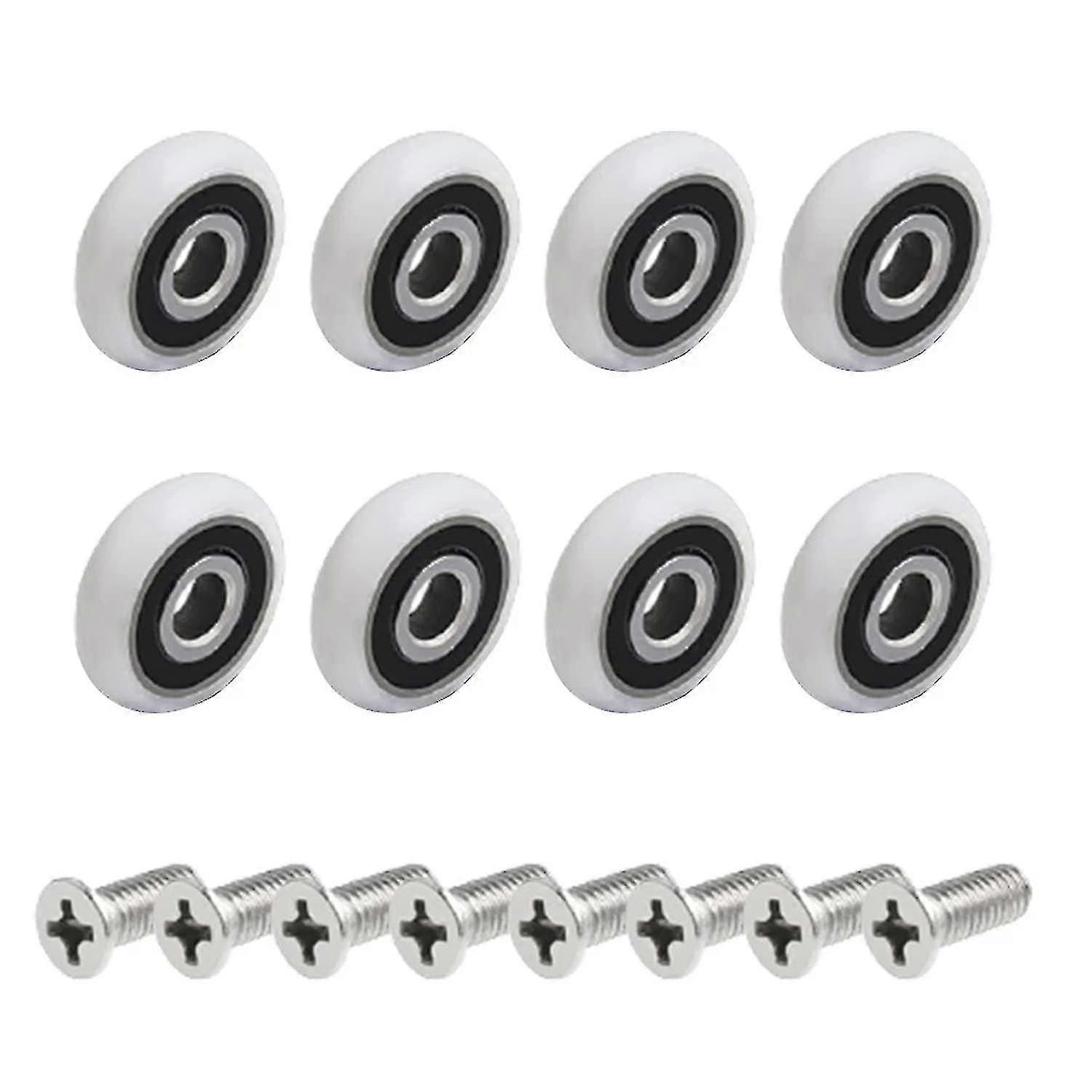 8 Shower Door Rollers Of (25mmm5screw)-CE