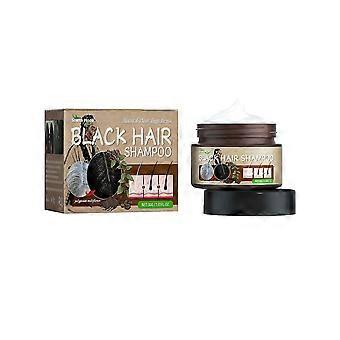 Shampoo de cabelo branco a preto Polygonum multiflorum para reparo profundo, cuidados com os cabelos, remoção de caspa, controle de coceira, controle de oleosidade e cabelos nutritivos