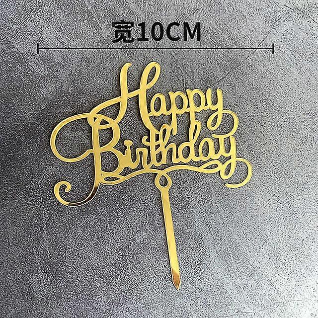جديد عيد ميلاد سعيد كعكة توبر ارتفع الذهب قلب عيد ميلاد الاكريليك كعكة توبر للأطفال عيد ميلاد حزب كعكة الزينة استحمام الطفل
