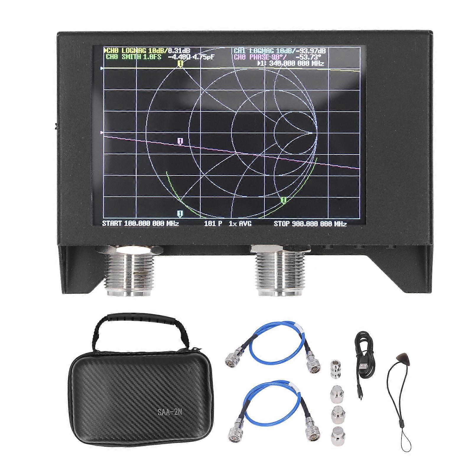 Vector Network Analyzer 50KHz3GHz HF VHF UHF Measuring Duplexer Voltage SWR Phase SAA2N V2.2