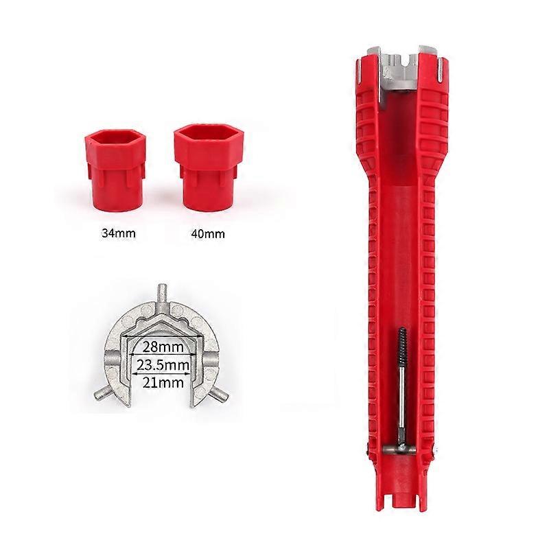 Installer Spanner Wrench Water Pipe Lightweight Plastic Multi functional