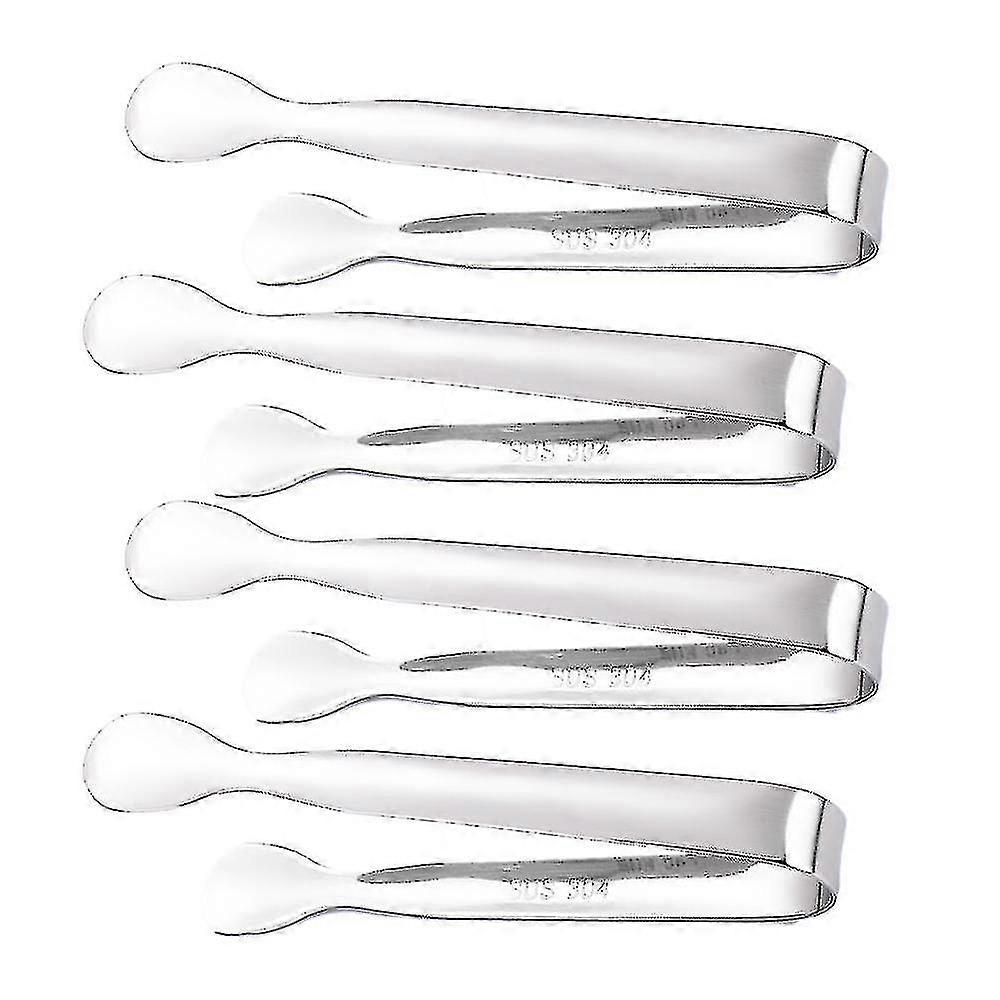 Mini Serving Tongs,sugar Cube Tongs Appetizer Tongs,set Of 4 -t
