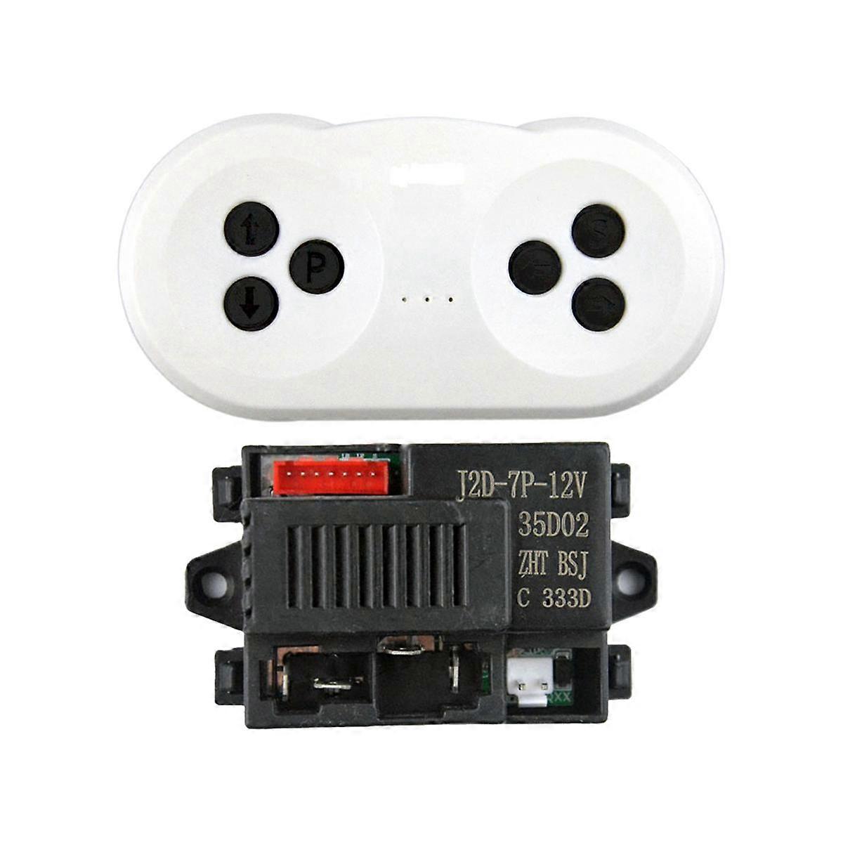 Children Electric Car Remote Controller RC Model Vehicles Replacement Parts(Remote Controller+12V R