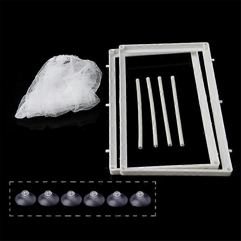 Aquarium Hatchery Net Fish Breeding Isolation Box Fry Hatching Mesh Boxes