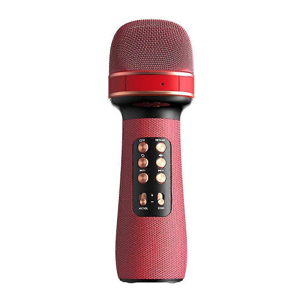 Wireless Bluetooth-compatible Microphone Professional Karaoke Mic Speaker For Children