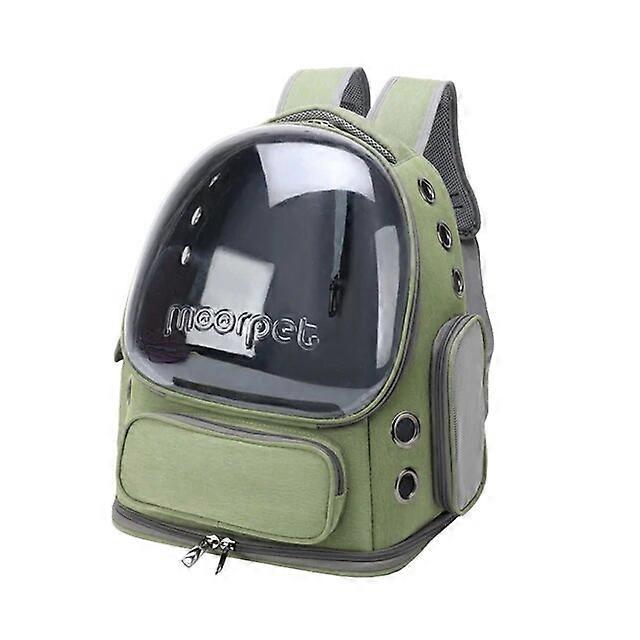Uzay Kapsülü Pet Sırt ÇantasıPet Kedi Sırt Çantası Astronot Şeffaf Taşıma Taşıma Çantası Nefes Alabilir Yavru Kedi Açık Kedi Köpek Pet Taşıyıcıları Için