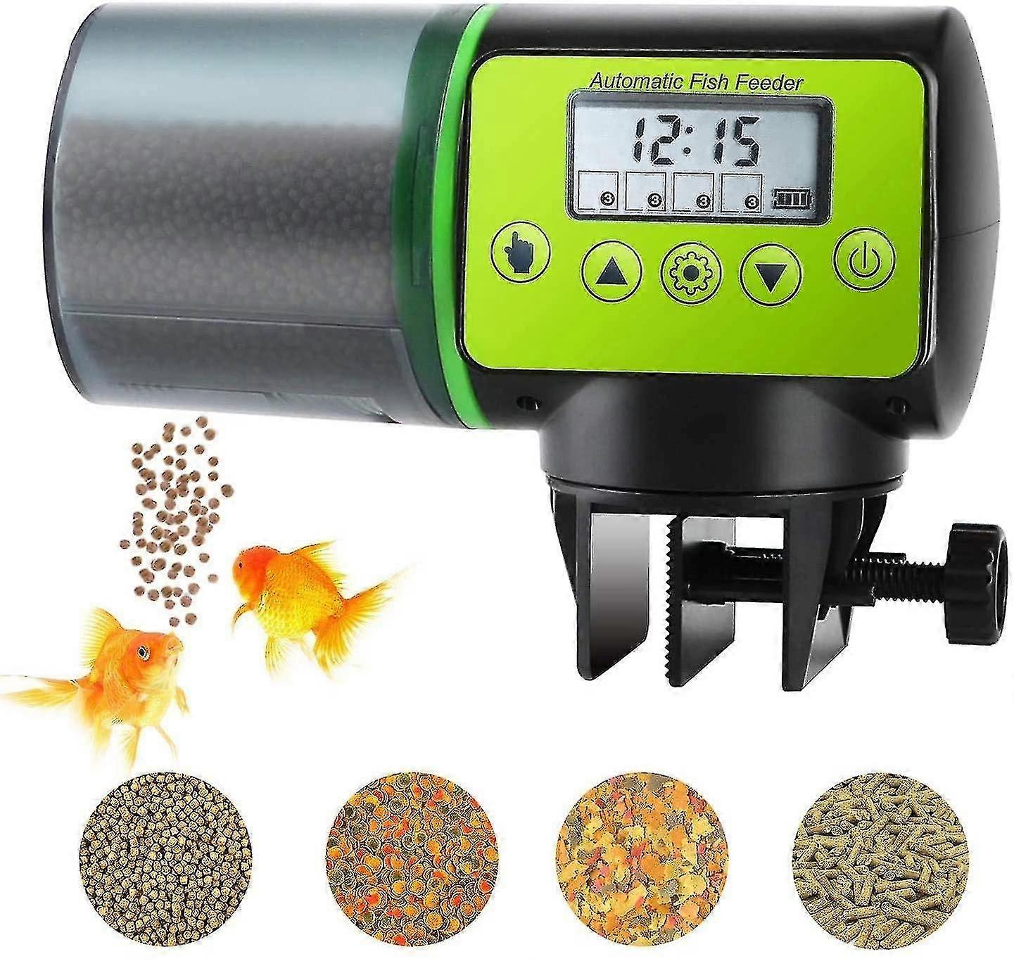 Bjxy Moisture-proof Automatic Aquarium Food Feeder
