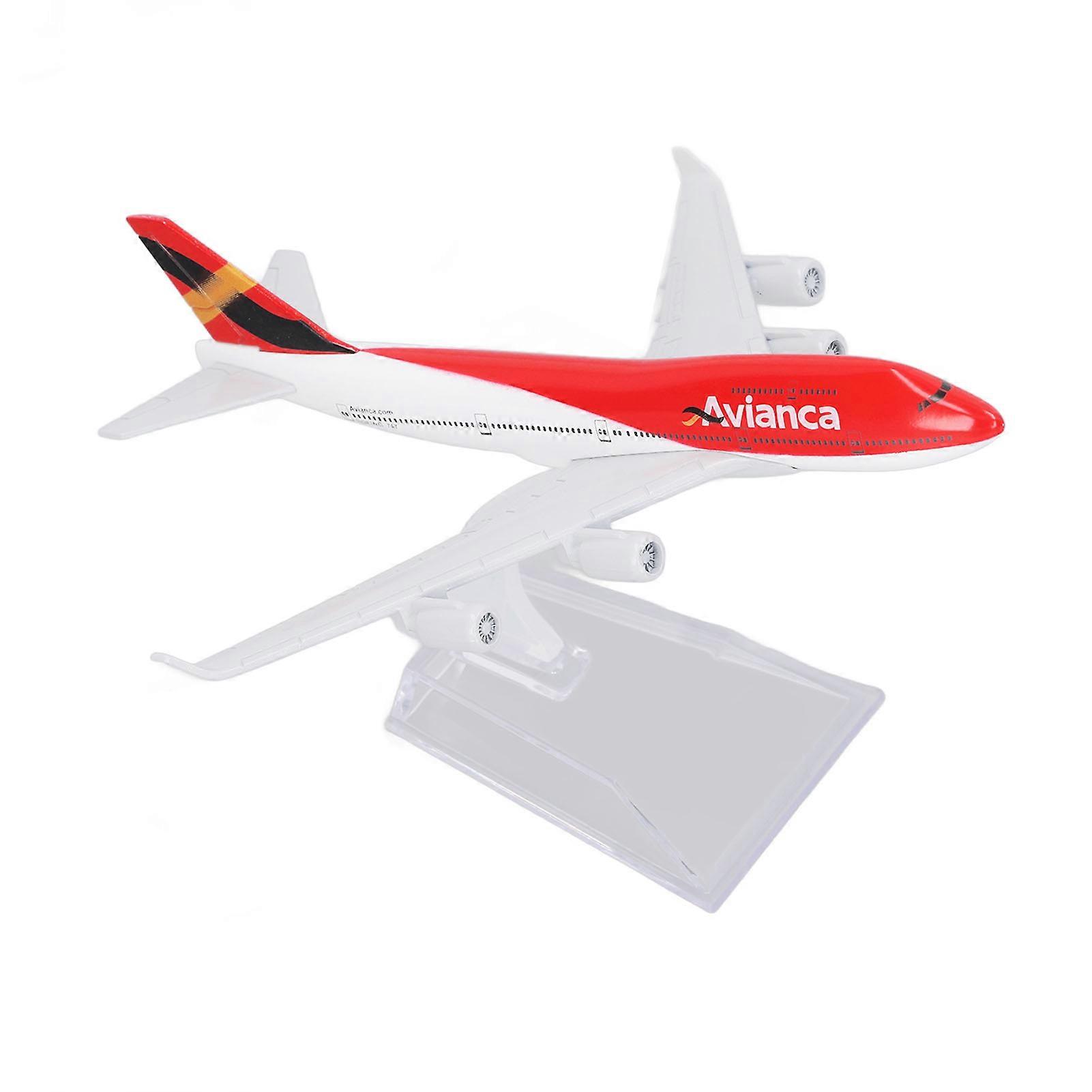 Aircraft Model Kid Adult Alloy Simulated Diecast Airplane Model Decoration with Stand for Home Toy Store M