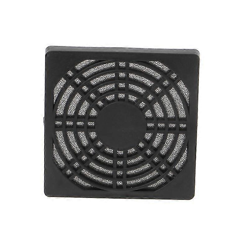 80mm Plastic Dustproof Case Cover Fan Dust-proof Filter Guard For Computer Pc