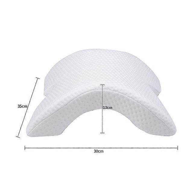 U-Shaped Curved Orthopedic Travel Pillows for Sleep Memeory Foam Hand Travel Pillows Hollow Orthopedic Products Neck Travel Pillows Travel Side Sleepe