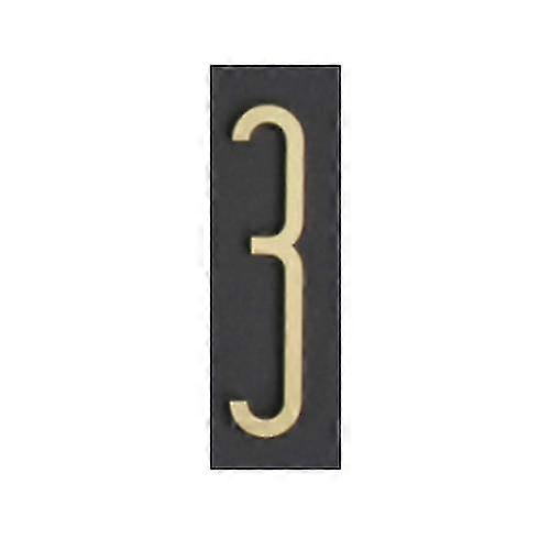 0-9 Number Brass Modern Scandinavian House