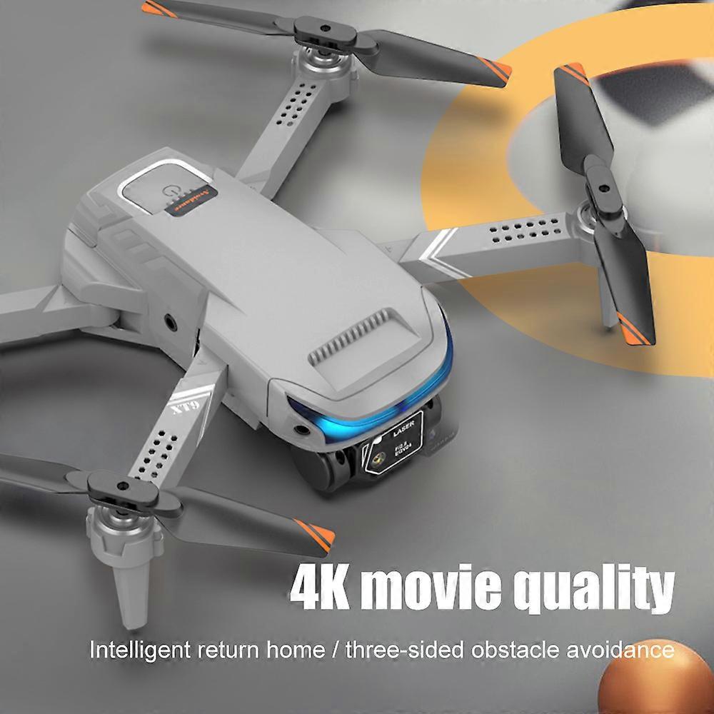 Drone aérien XT9 haute définition double objectif pixel multi-rotor UAV flux optique fixe haut positionnement télécommande drone jouet