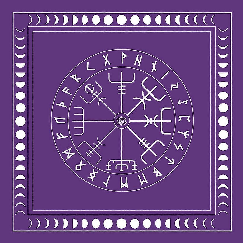 Jeu de société Pad Tarot Nappe Rune Divination Autel Patch Table Couverture