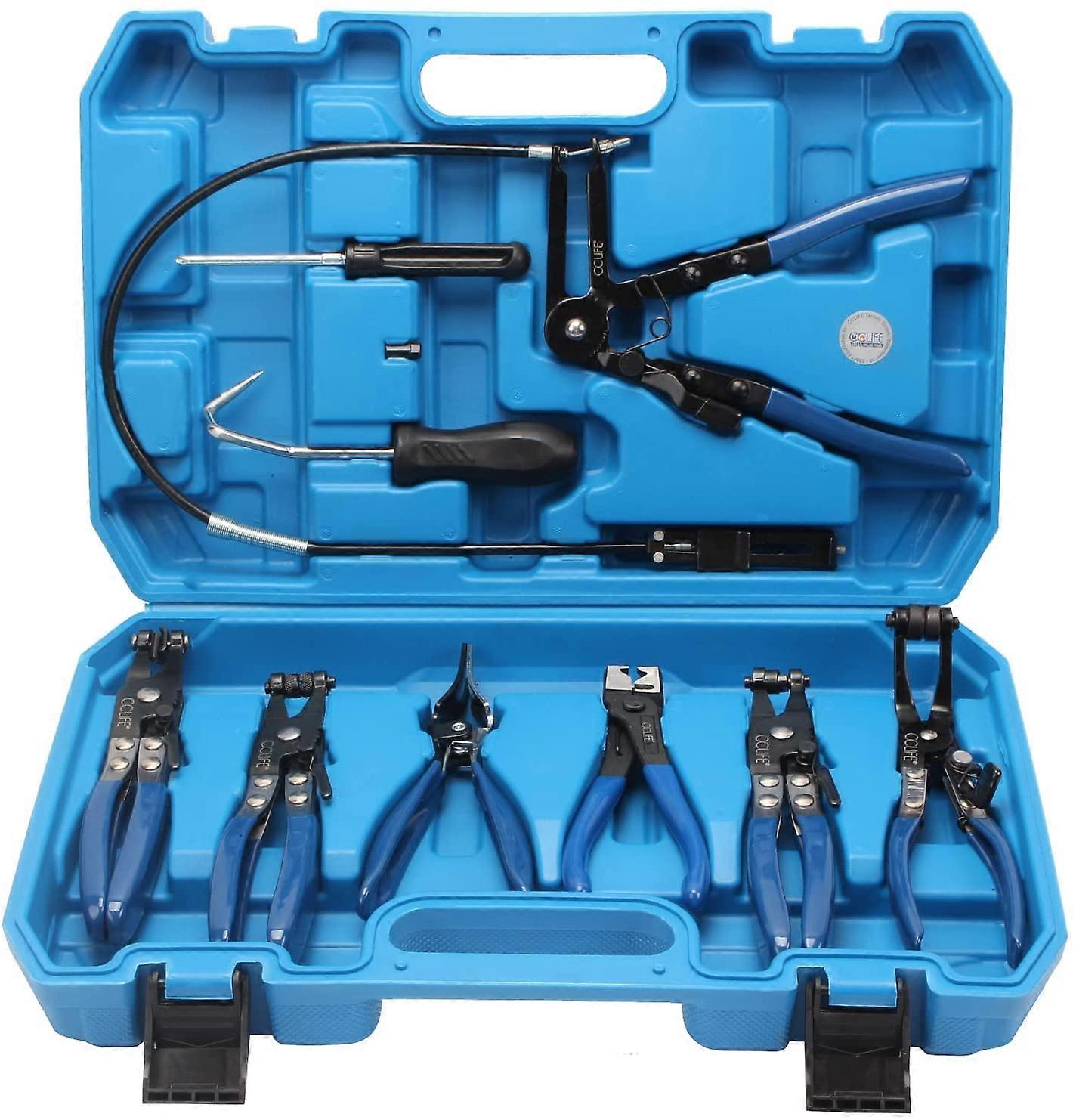 9 pcs Hose Clamp Pliers, Assorted Box