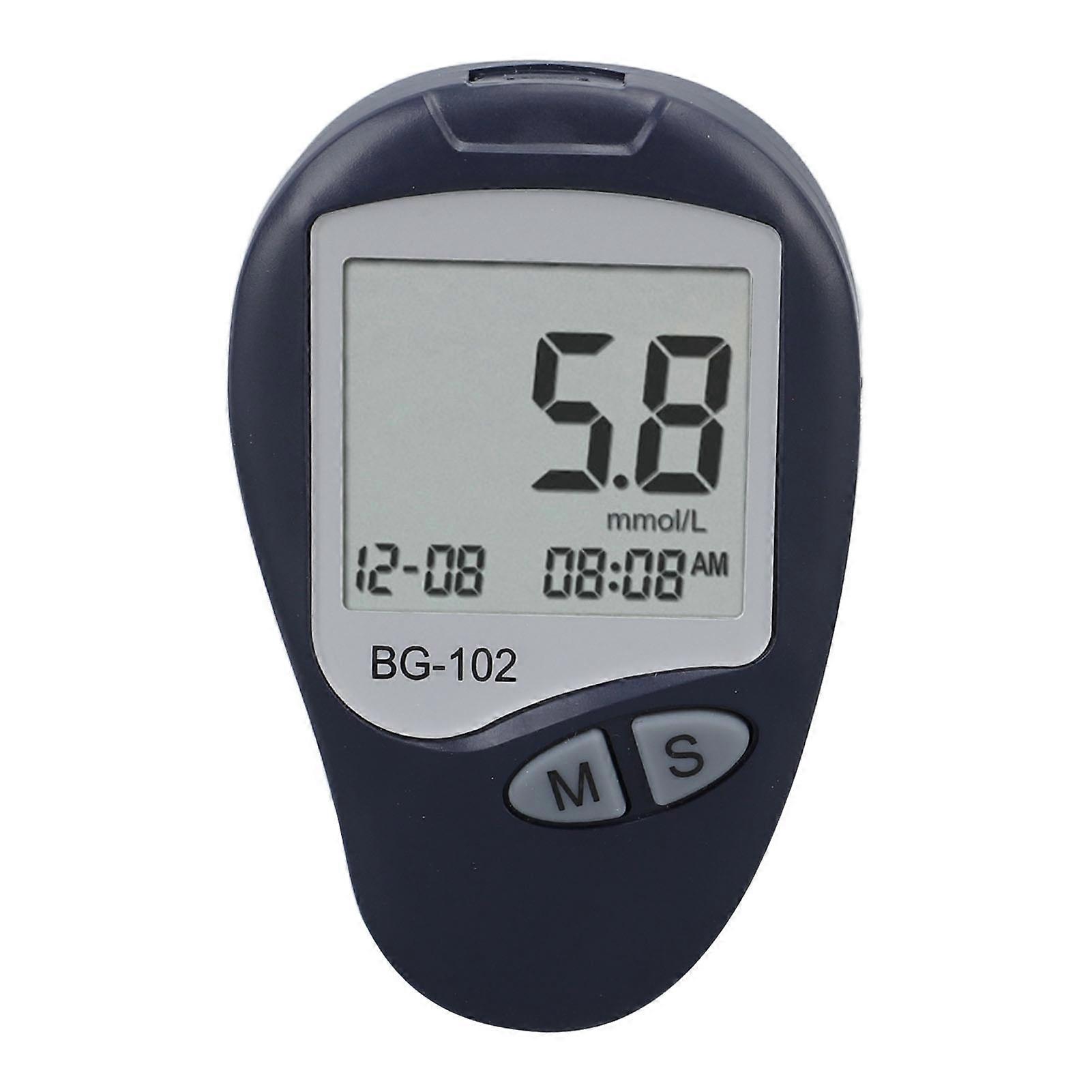 Blood Glucose Monitor Kit, Portable Diabetes Testing Meter for Home Use