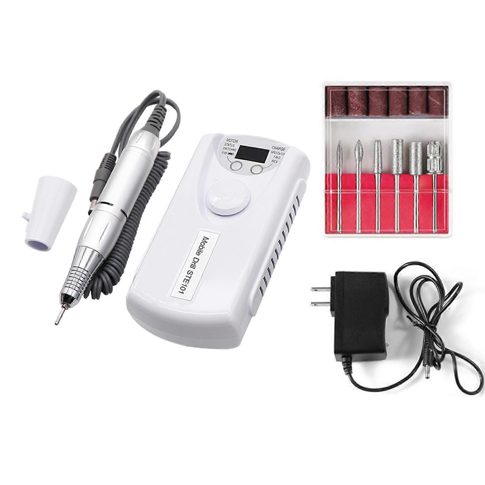 Electric Nail Drill Kit Rechargeable Electric Nail Drill Machine  Portable