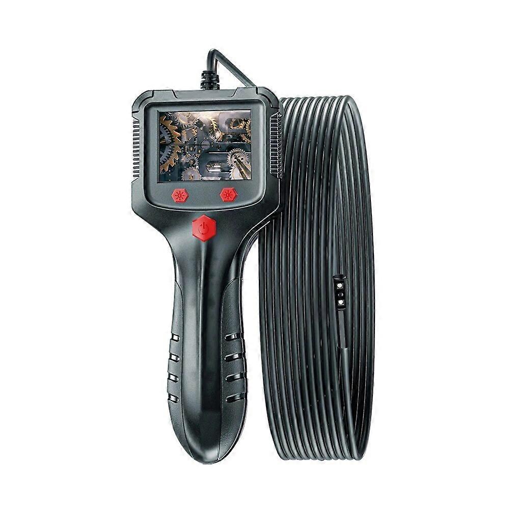 8mm Pipe Sewer Endoscope Borescope 2.4 In IPS Screen 1080P HD Borescope Inspection Camera IP67 Waterproof for Car/Engine/Drain