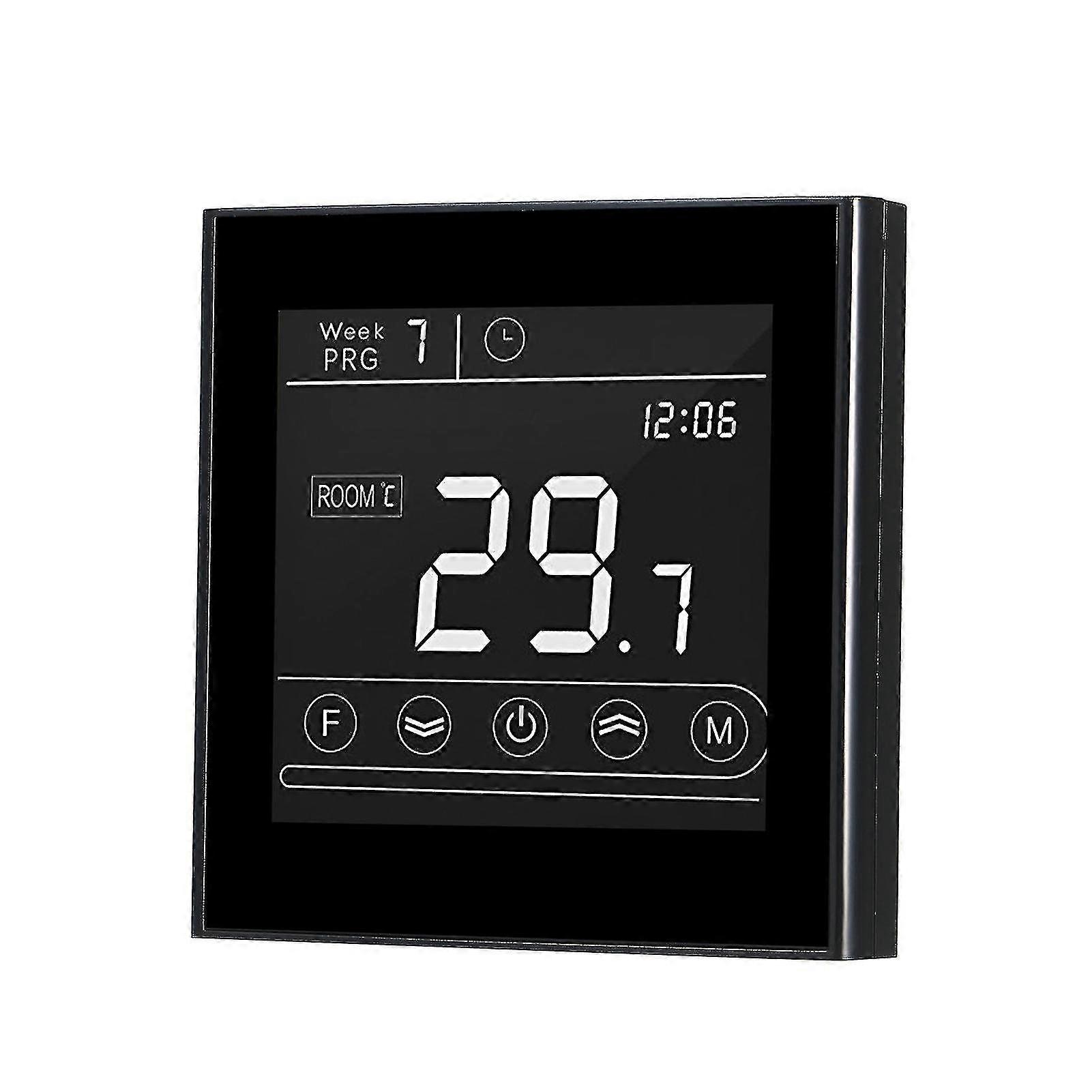 Smart Wifi Thermostat Programmable Gas Boiler Thermostat Temperature Controller Led Display Touchscreen Backlight Remote Control Anti-freeze Function
