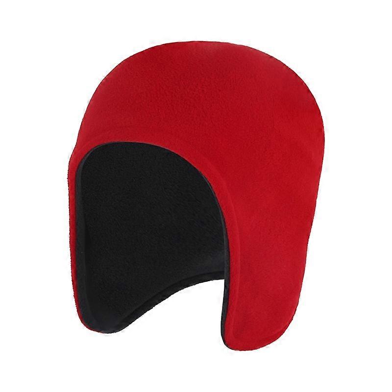 Breathable Ear Flap Cap Lock Temperature Fleece Comfortable Solid Unisex Warm Hat for Winter