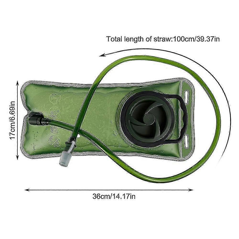 Ulkokiipeily suu vesipussi 2l-yky