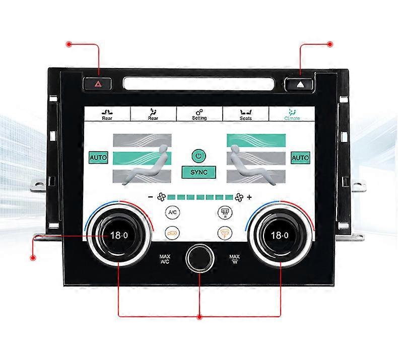 12.3inch Android 12 Car Radio Player For Range Rover Vogue L405 2013-2017 Screen Multimedia GPS Navigation Auto Stereo Carplay