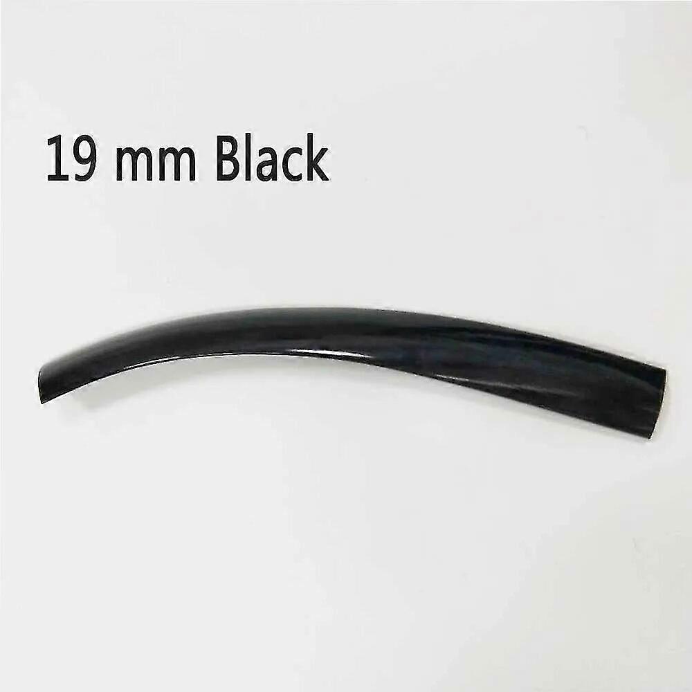 16.4ft 5m Longueur 16mm /19mm Largeur En Plastique T-moulage T Moulage Pour Arcade Mame Jeu Machine Cabinet Chrome/noir 19mm noir 5m