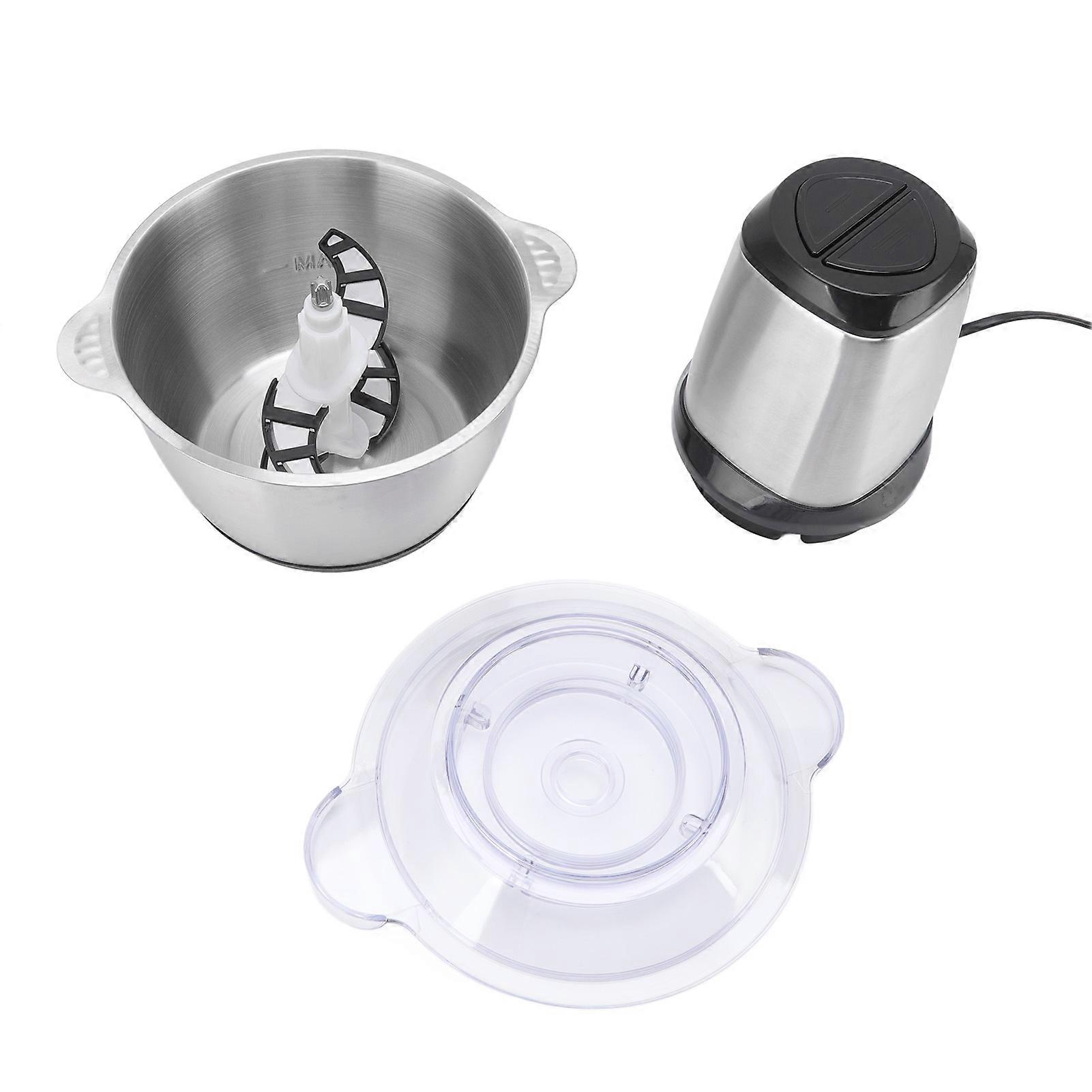 Electric Meat Grinder 350W 2L Two Levels Braking Function Easy Cleaning Stainless Steel Meat Chopper Meat Mincer EU Plug 200-240V