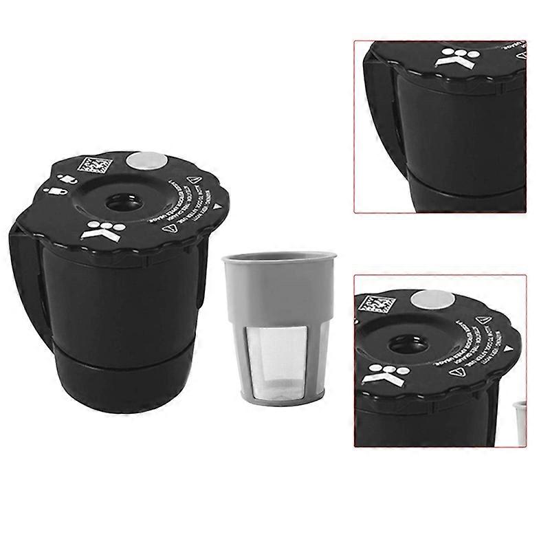 AD-Reusable Ground Coffee Filter Compatible with for Keurig My K Cup 2.0 and 1.0 Upgrade Ground Coffee Filter Refillable