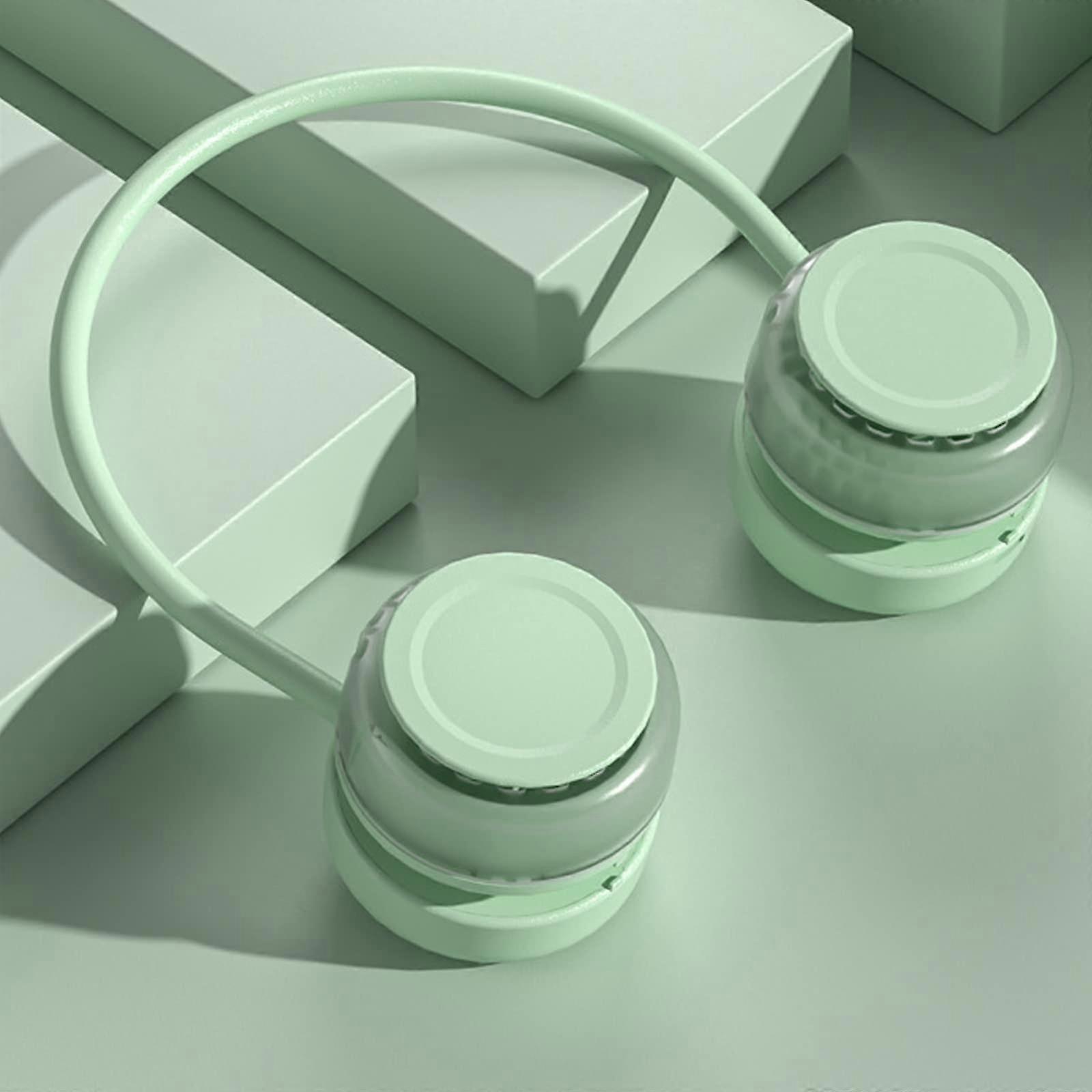 Portable Hands Free Bladeless Fan (Green)