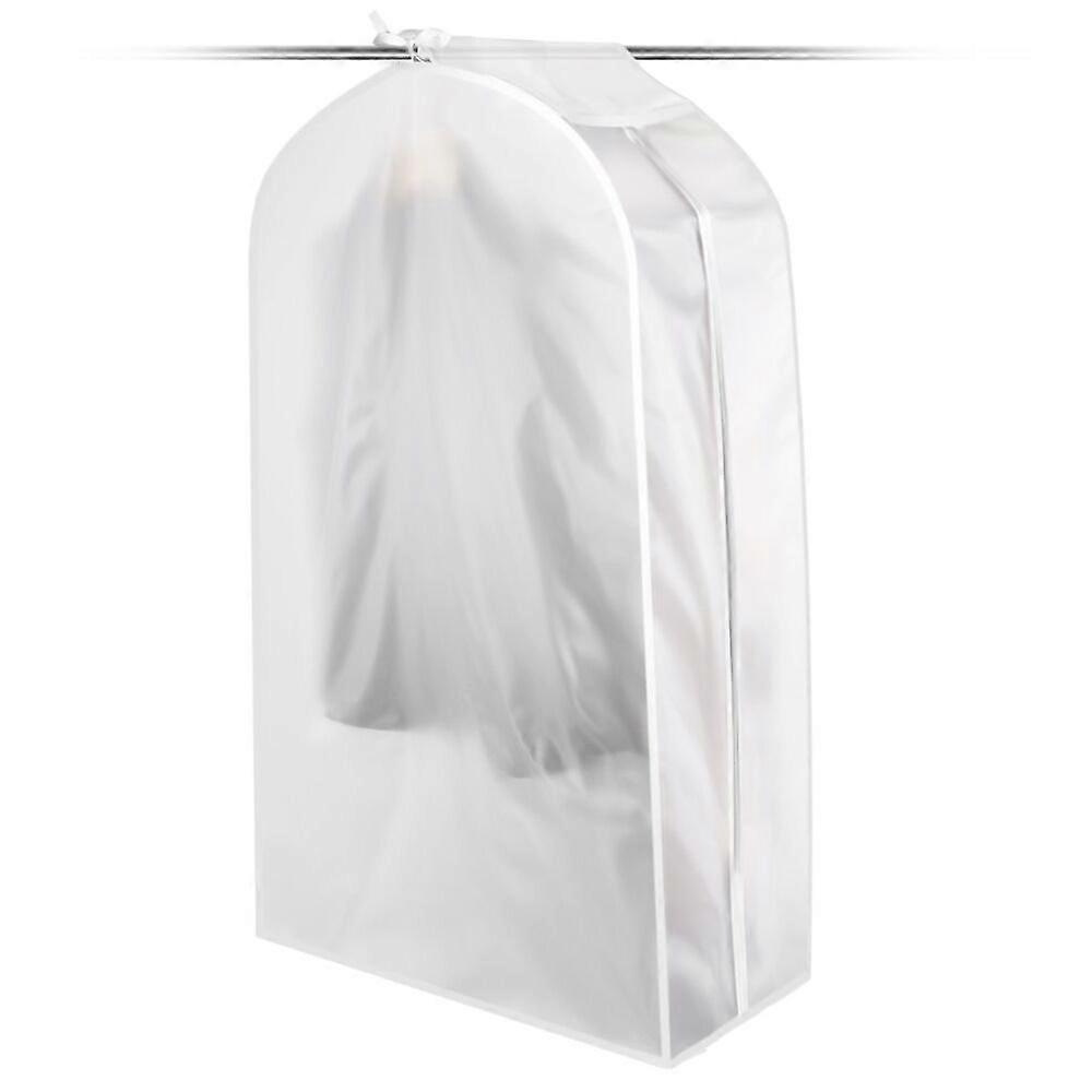 Τα καλύμματα ενδυμάτων είναι διαφανή αδιάβροχα αδιάβροχα ρούχα προστασίας από τη σκόνη καλύπτουν τη σχάρα ρούχων γενικής χρήσης