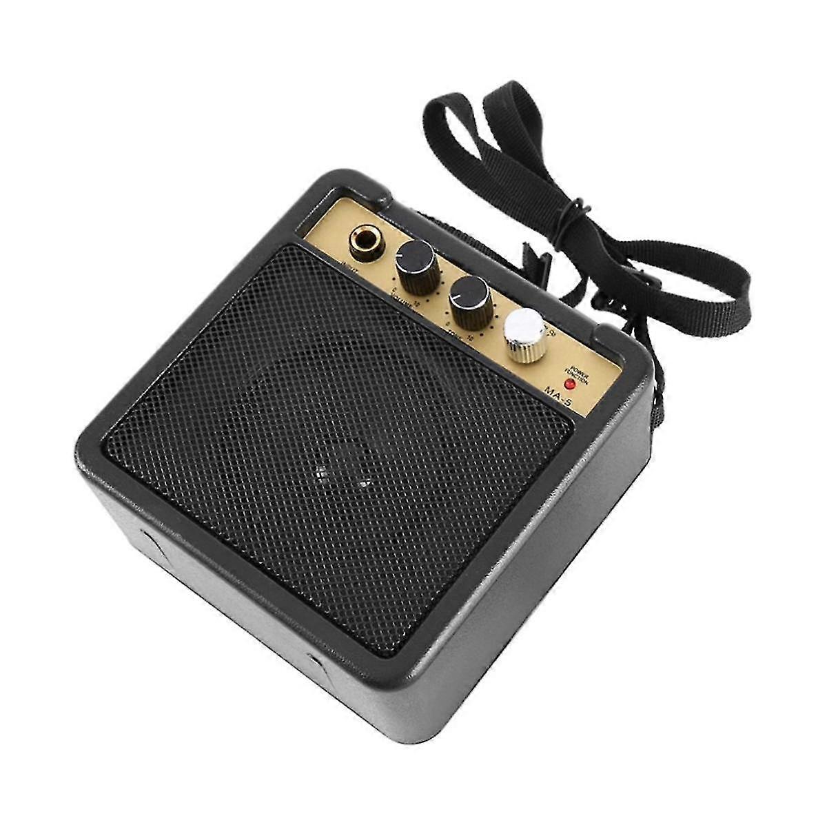 5w minihögtalare gitarrförstärkare med bakre klämma högtalare gitarrtillbehör för akustisk elgitarr A