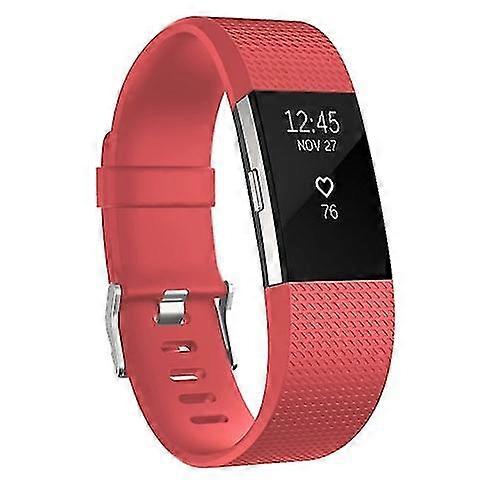 Square Pattern Adjustable Sport Watch Band For Fitbit Charge 2 QCKW