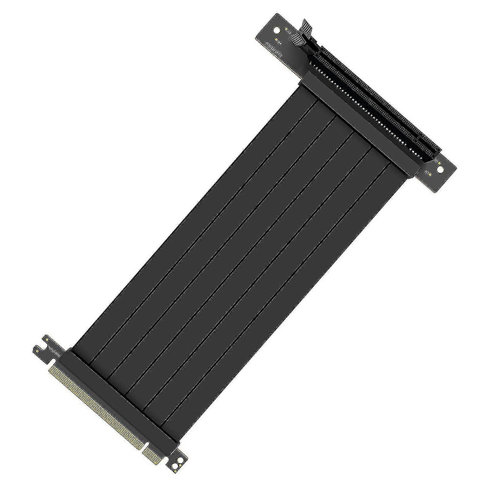 1x45cm Pcie 3.0 Graphics Card Extension Cable 90 Degrees Stability