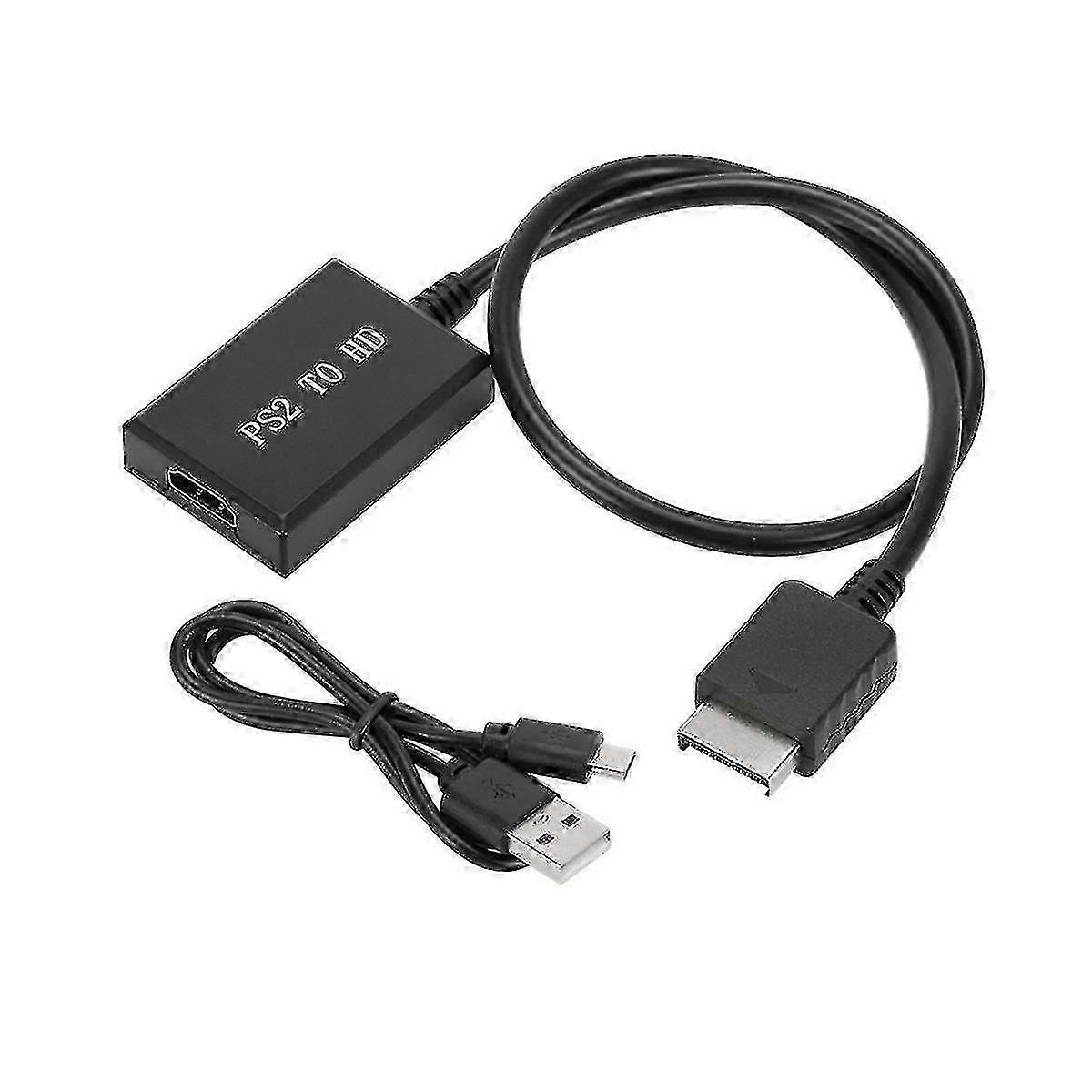 1080p Ps2 To Hdtv Cable Ps2 To Hdtv Adapter Ps2 To Hdtv Converter Supports All Ps2 Display Modes Fo