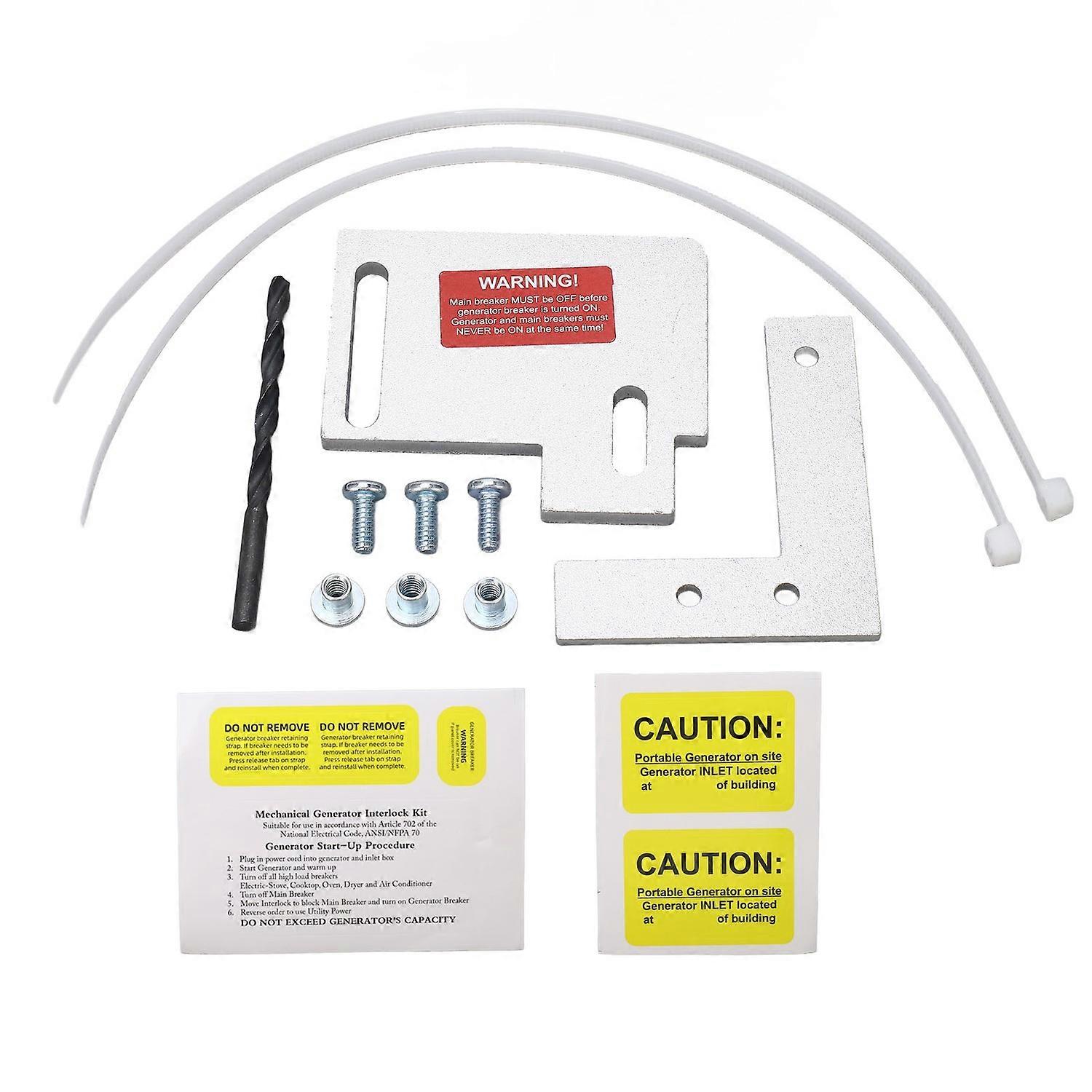 Generator Interlock Kit 1-1/2in Spacing Generator Control Interlock for Horizontal Main Cutler Hamme