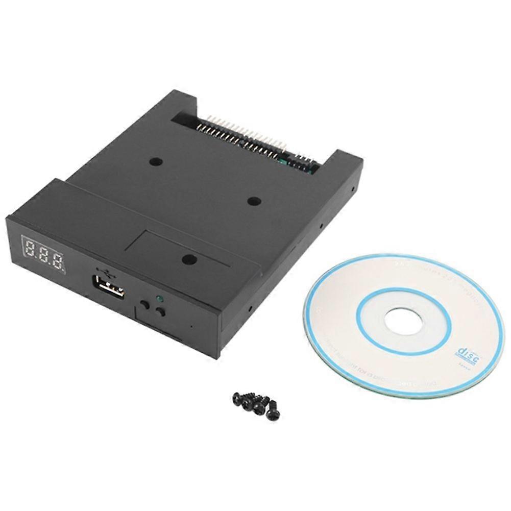 SFR1M44-U100K 黑色 3.5 英寸 1.44Mb USB SSD 软盘驱动器模拟器,适用于 Korg 电子键盘 Gote
