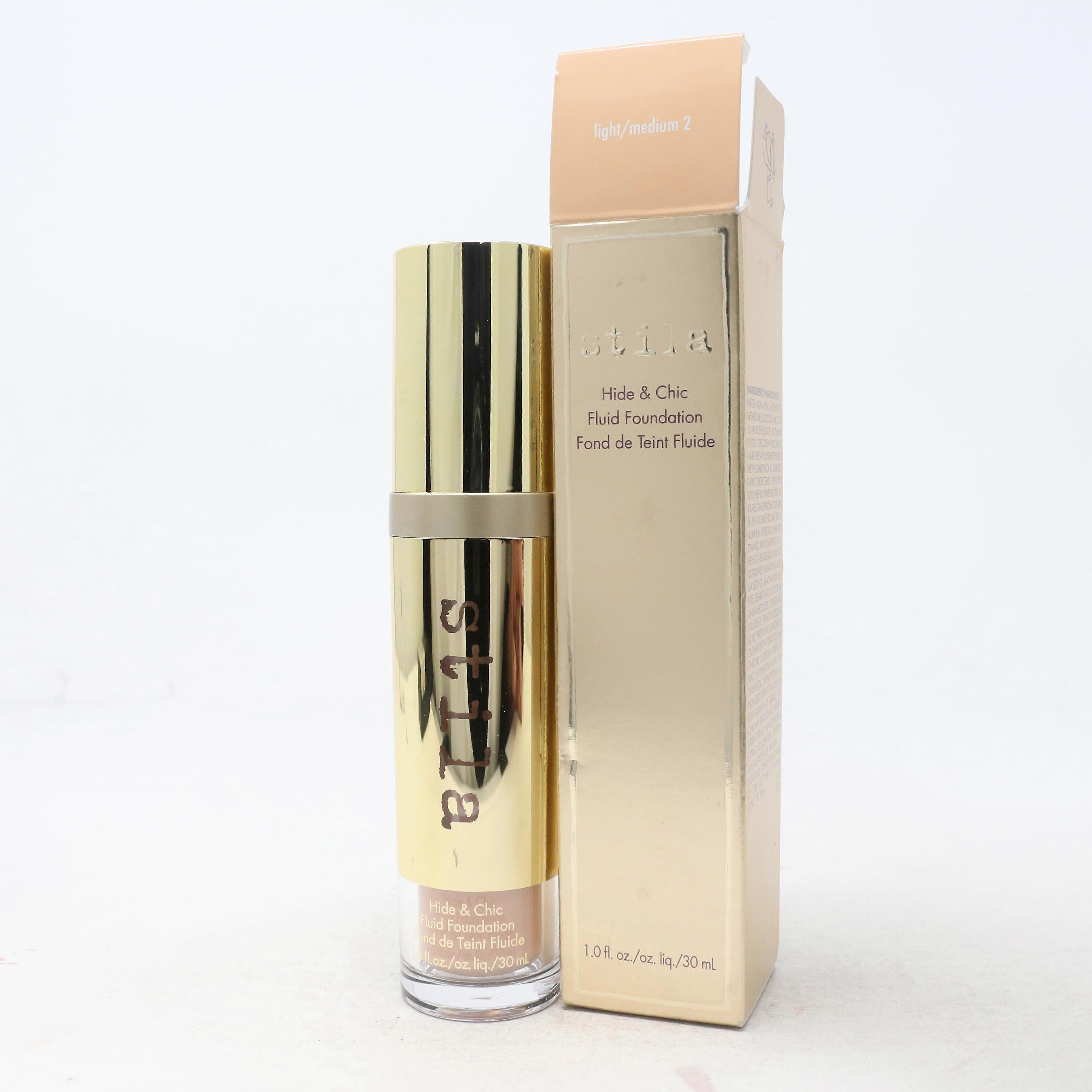 Stila Hide & Chic Fluid Foundation 1.0oz/30ml New With Box