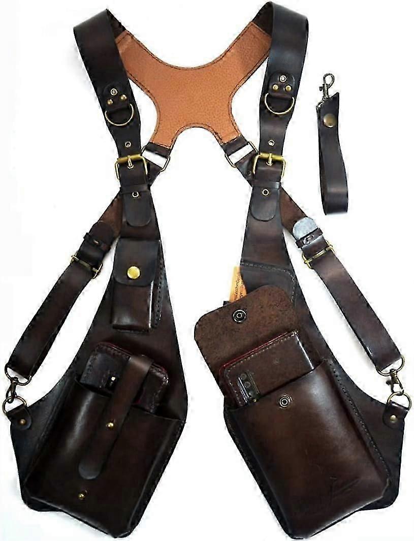 2026 New Premium Leather Adjustable Underarm Shoulder Bag,Hidden