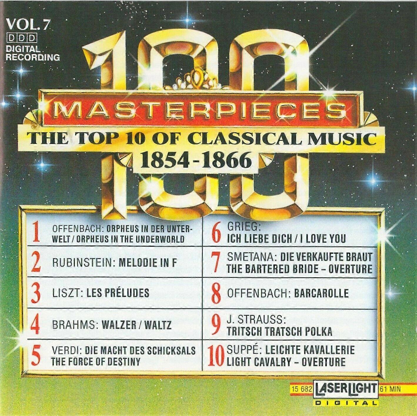 Various Artists 100 Masterpieces Vol.7 (1854-1866)(CDwbr) CD