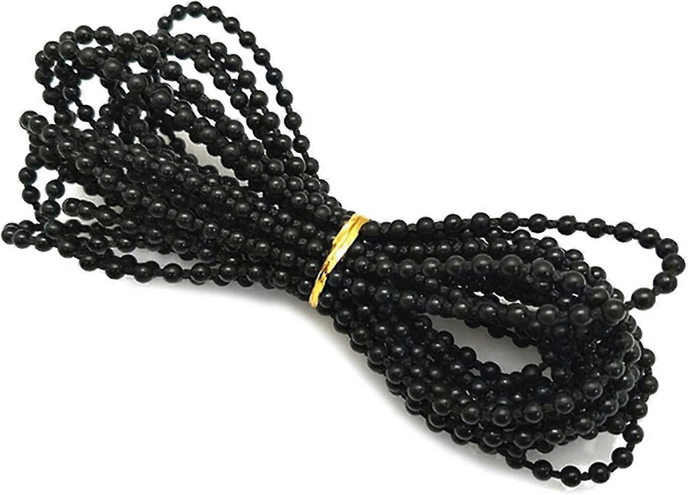 盲珠链， 垂直盲珠链配件 滚轮盲珠链 更换零件 维修零件 （黑色）