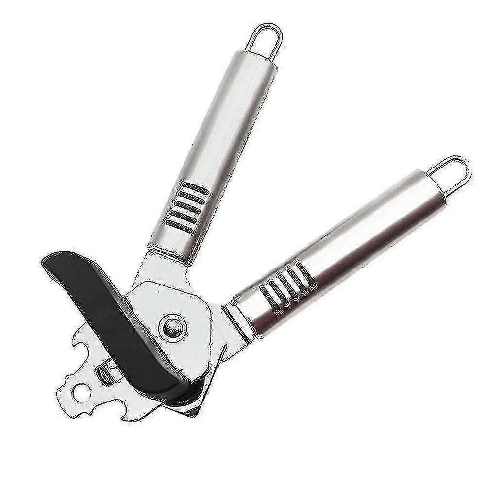 Can Opener Rostfritt stål Manuell Bra Grepp Flasköppnare Easy Crank Can Openers
