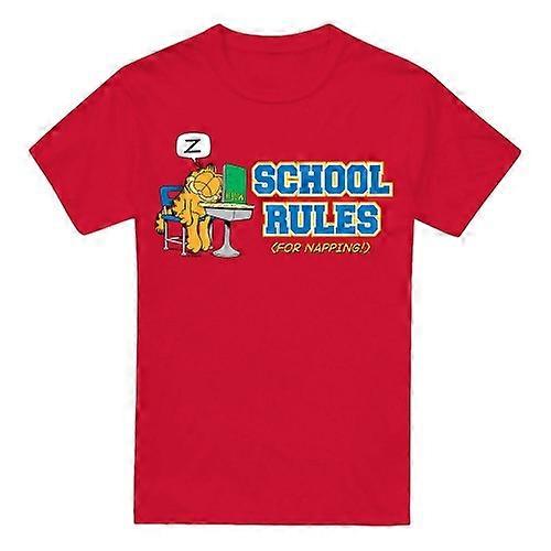 Garfield Mens School Rules T-Shirt