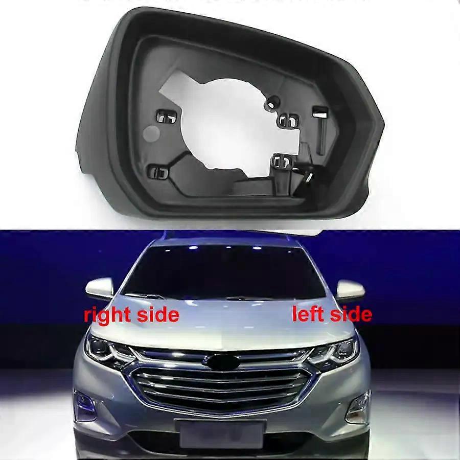 unique For Chevrolet Equinox 2017 2018 2019 Side Rearview Mirrors Housing Frame Cover Replace Outer Reverse Mirror Trim Not USA
