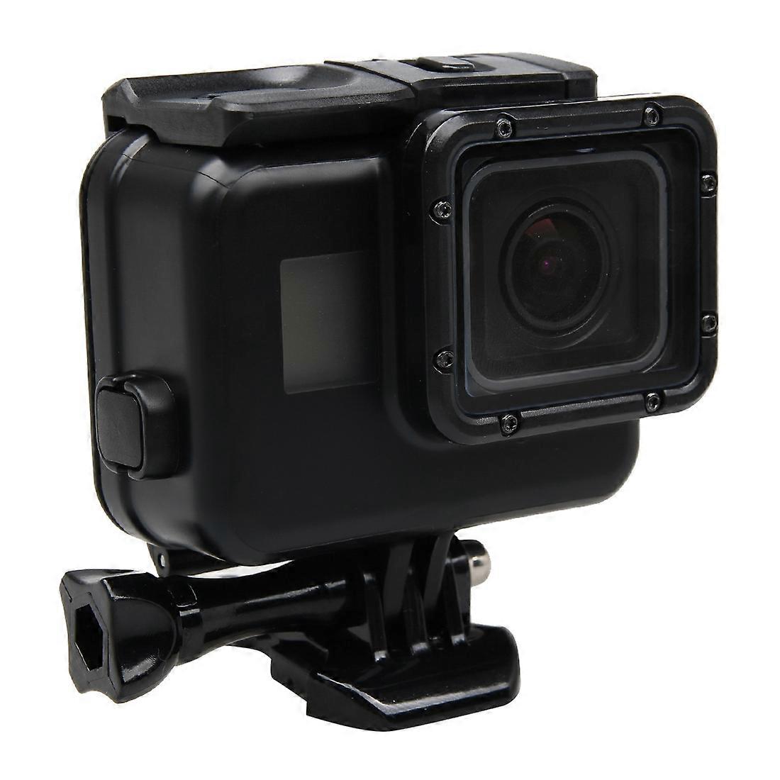 2 in 1 for GoPro HERO5 Touch Screen Back Cover + 45m Waterproof Housing Protective Case with Buckle Basic Mount & Lead Screw