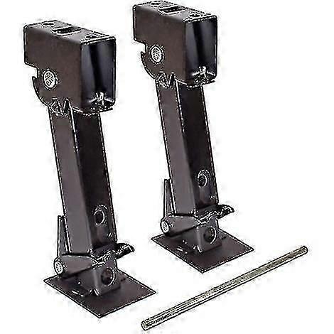 2024 Pair Trailer Stabilizer Jacks, Foldable Telescopic Stabilizer Jacks, Tilting Stabilizer Jacks - Capacity 1000lbs Each