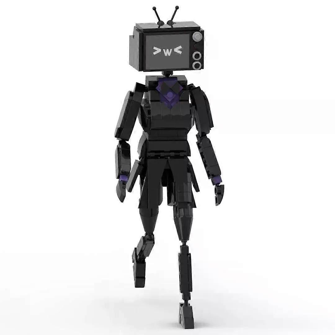 Moc Skibidi Τουαλέτα Τηλεόραση Γυναίκες Block Set Επιστήμονας Κάμερα Ομιλητής Τούβλο Παιχνίδι Σετ Παιδιά Δώρο γενεθλίων