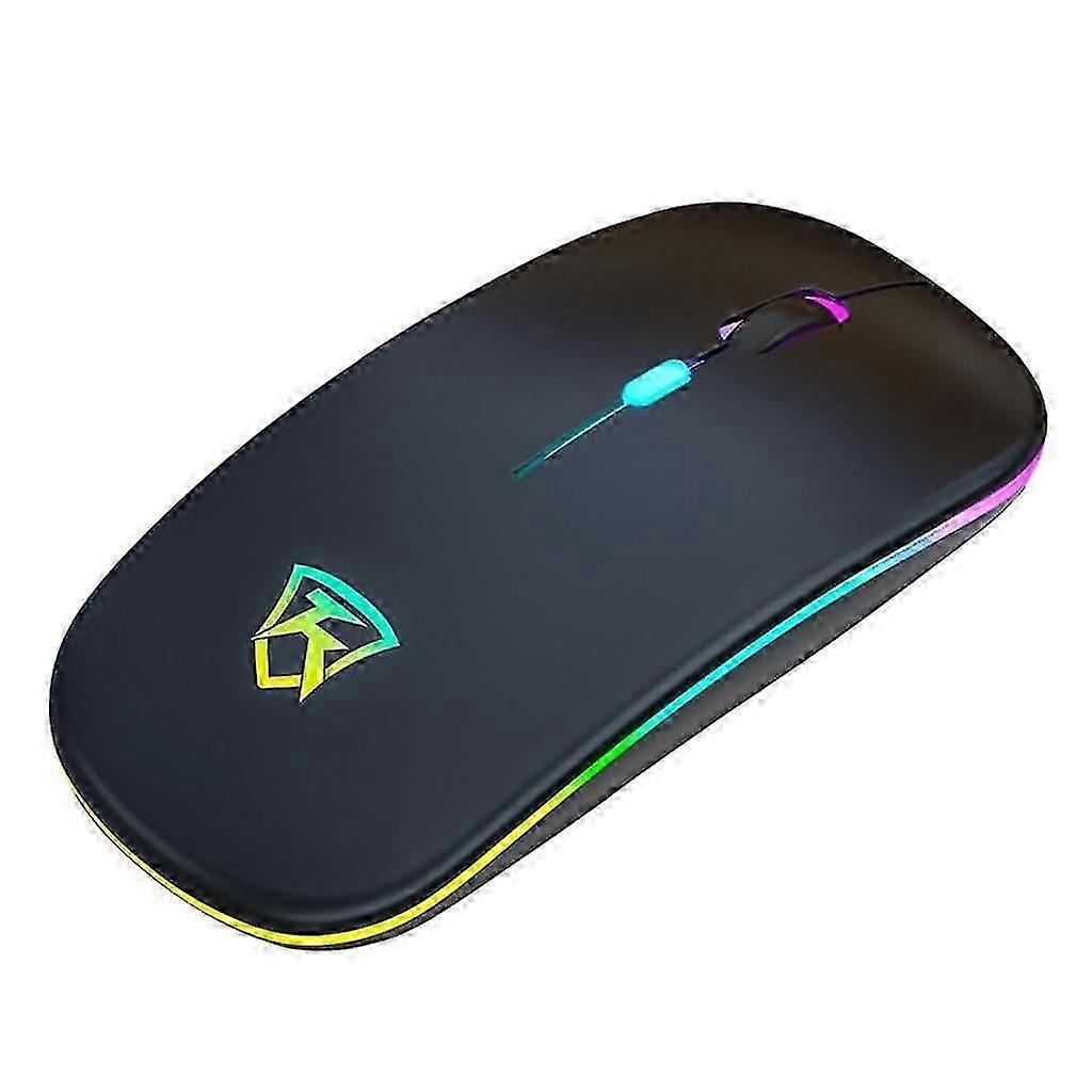 Wireless Silent Rechargeable Mouse For Laptop Computer Pc, Noiseless