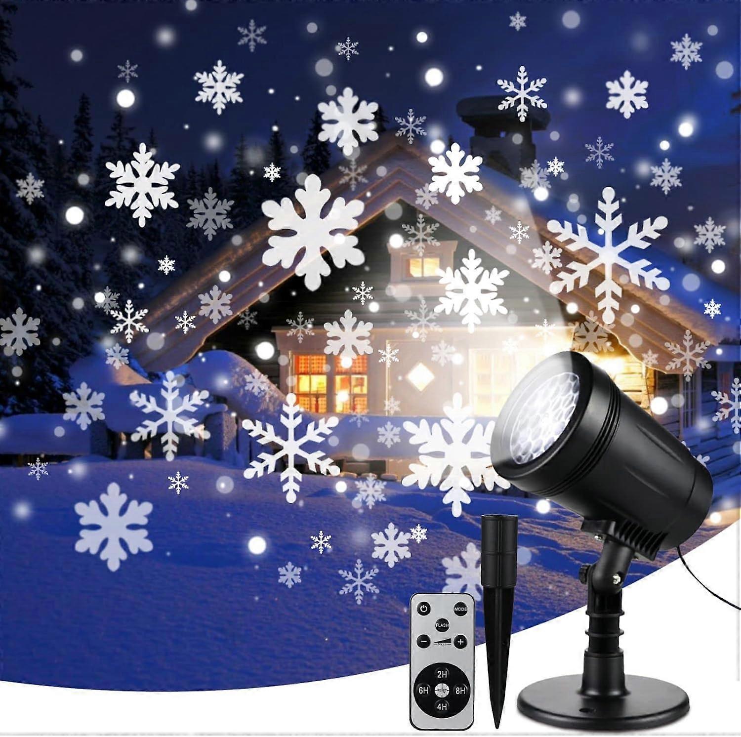 Christmas Projector, Snow Projection Lights, Snowflake Projector